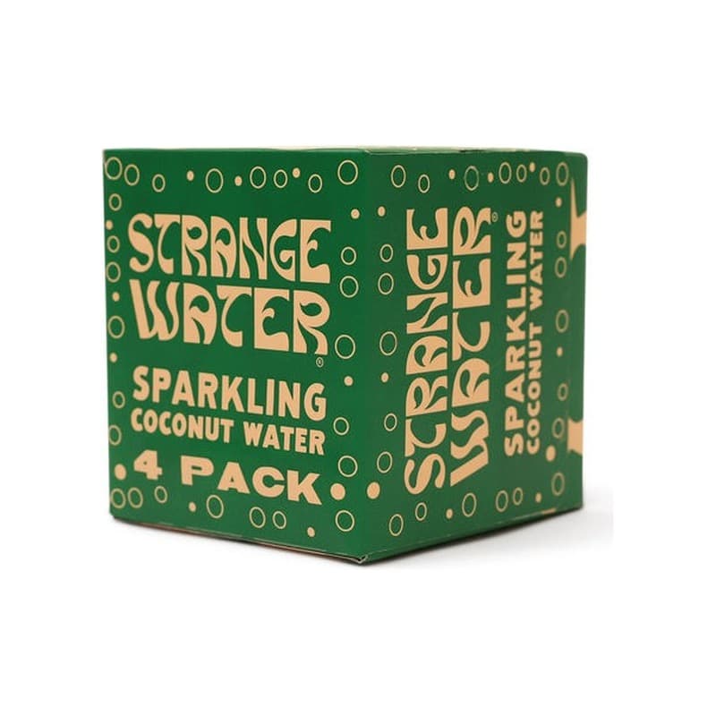 Sparkling coconut water, four pack angle 8